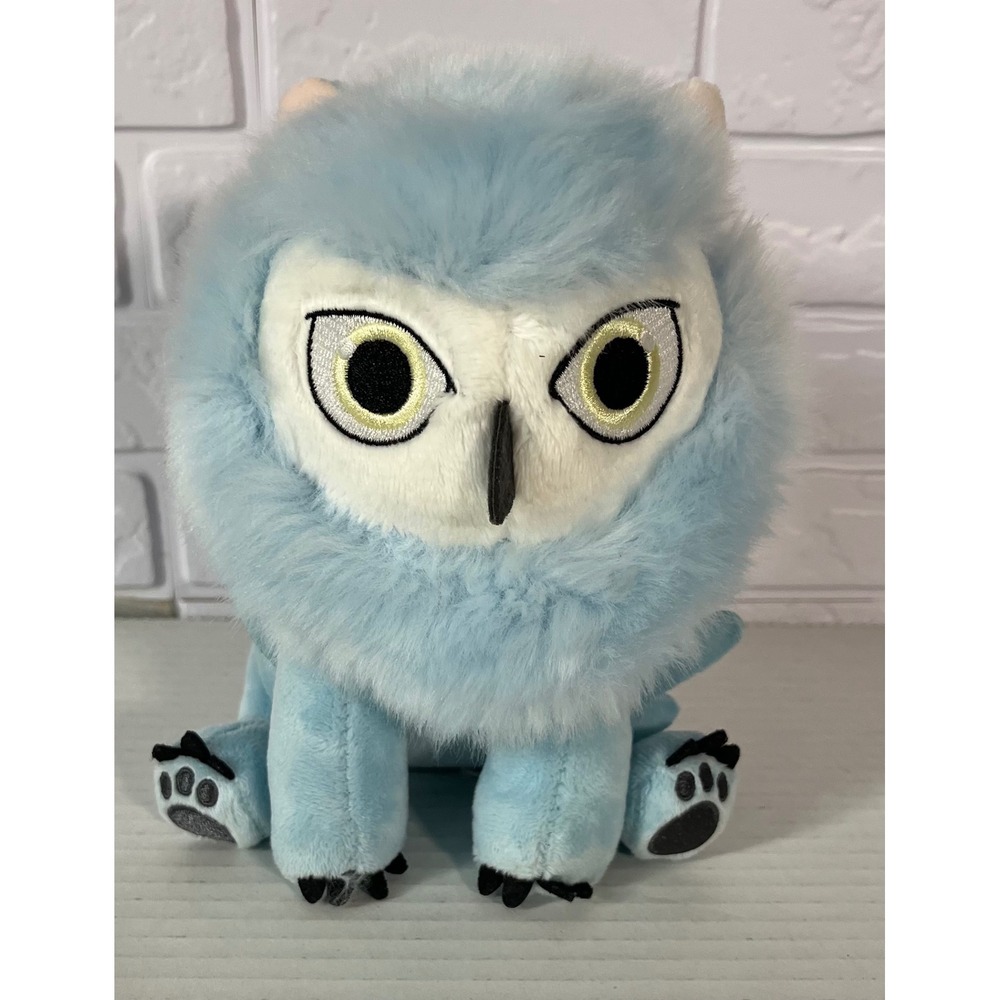 Kidrobot Dungeons & Dragons Owlbear Plush Unisex Small Blue Snowy Phunny Plushie